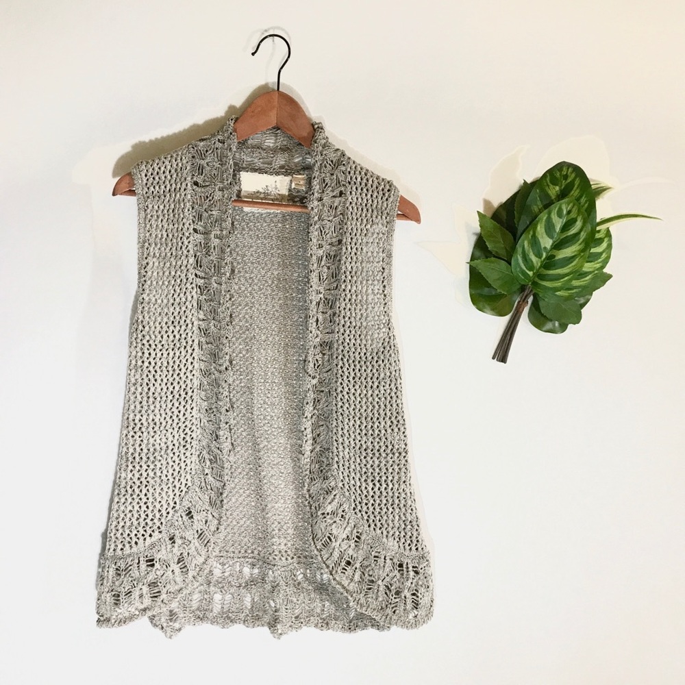 Anthropologie | Angel of The North vest
